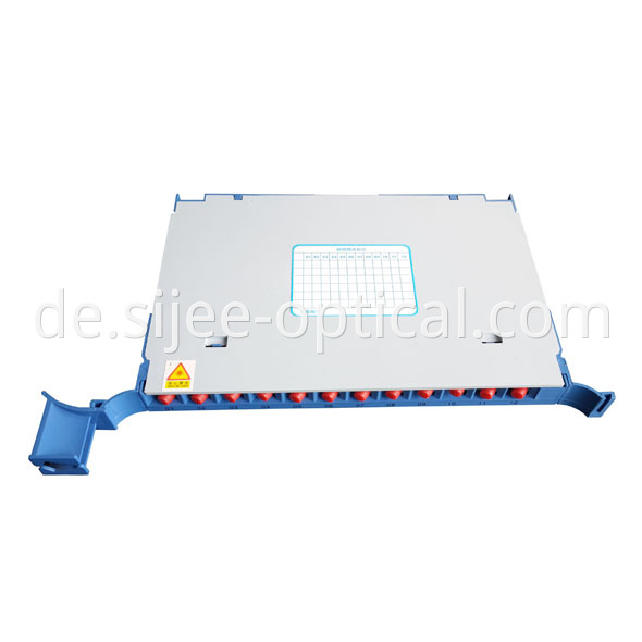 Fiber optic splice tray